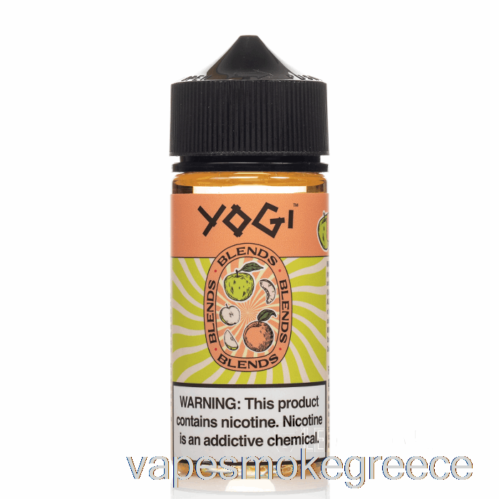 Vape Greece Apple Peach Ice - Yogi Blends - 100ml 3mg